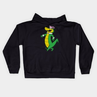 Wally Gator Kids Hoodie